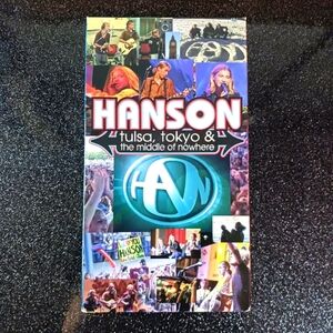 Vintage Hanson: Tulsa, Tokyo, the Middle of Nowhere VHS- 1997.